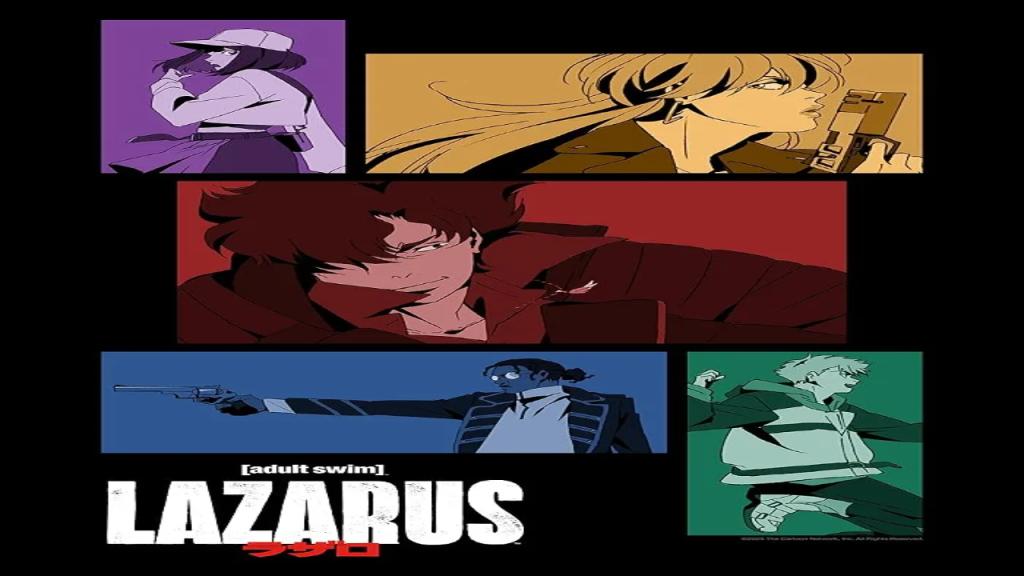 انمي Lazarus الحلقة 9 التاسعة مترجمة