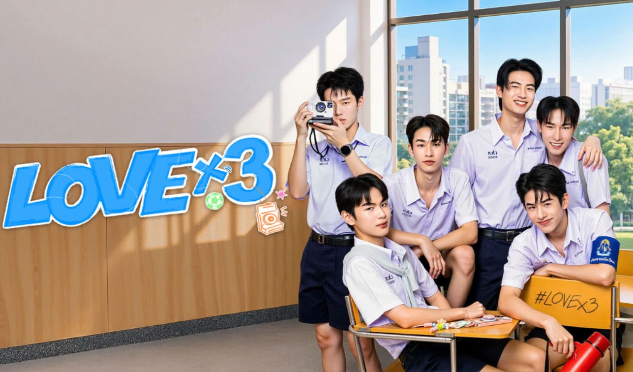 مسلسل حب ضرب ثلاثة LOVEx3 الحلقة 4 مترجمة
